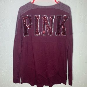 Long sleeve varsity crew